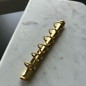 Pocket Krause Ring 16mm Gold
